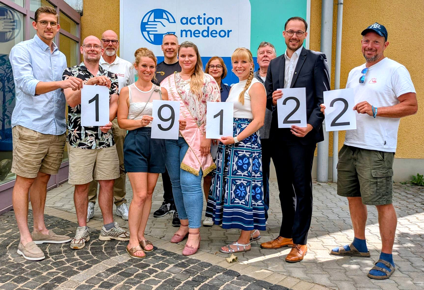 Apfelblütenlauf Spendenübergabe 2026